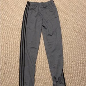 Grey/Black Adidas LG 14/16 sized sweatpants